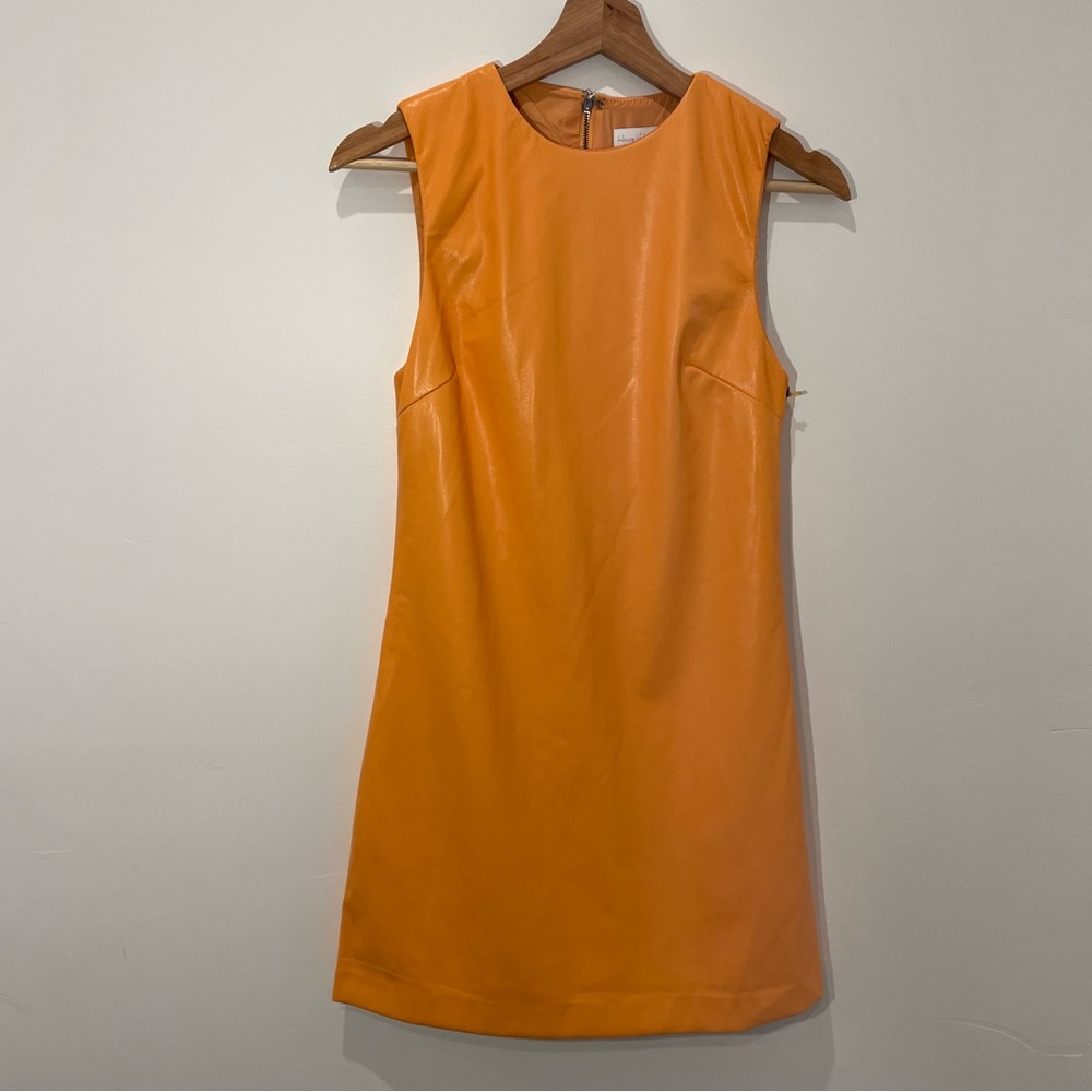 House of Harlow 1960 Tangerine Sleeveless Mini Dress